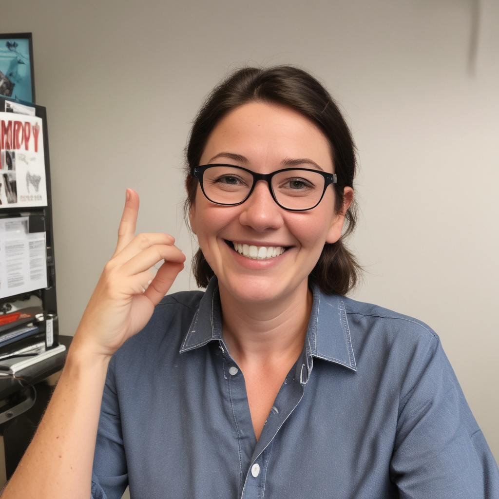 Client 1 giving a testimonial