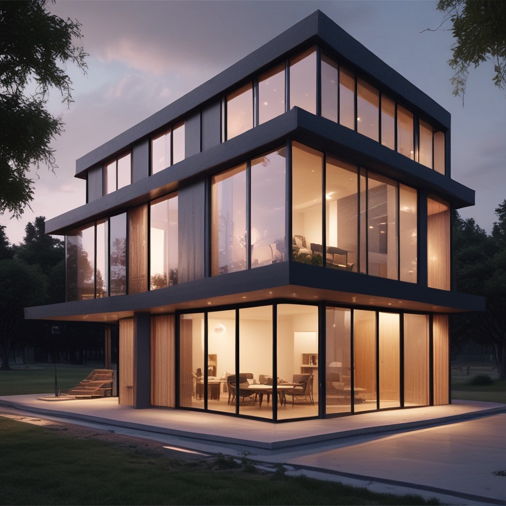 Modern building project thumbnail